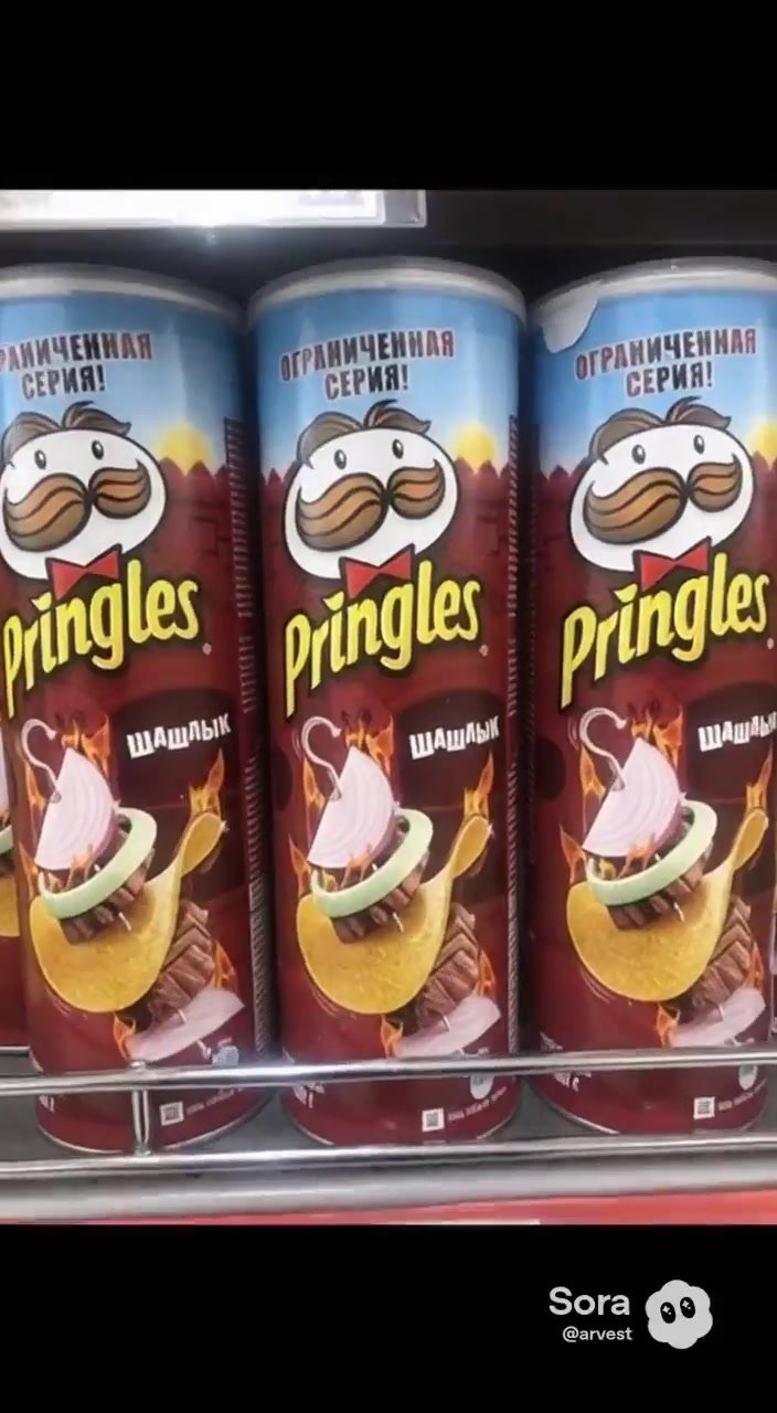 Pringles Armenia AI spec — cans on shelf (personal R&D)
